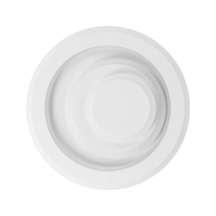 eglo palagiano 1 flush white round led ceiling light 30cm kitchen lighting