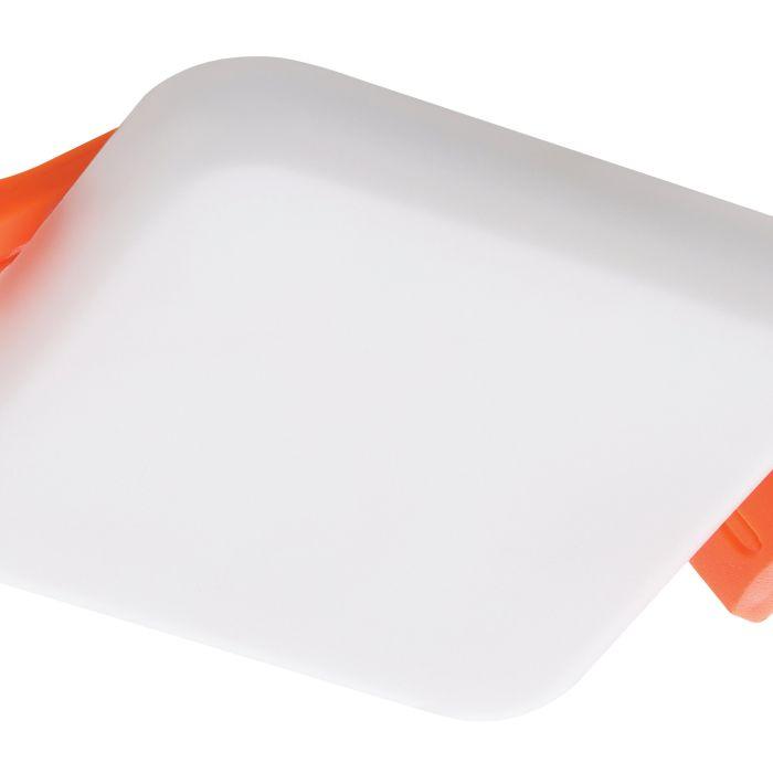 eglo rapita square white led recessed ceiling light Kitchen Lighting Close Up