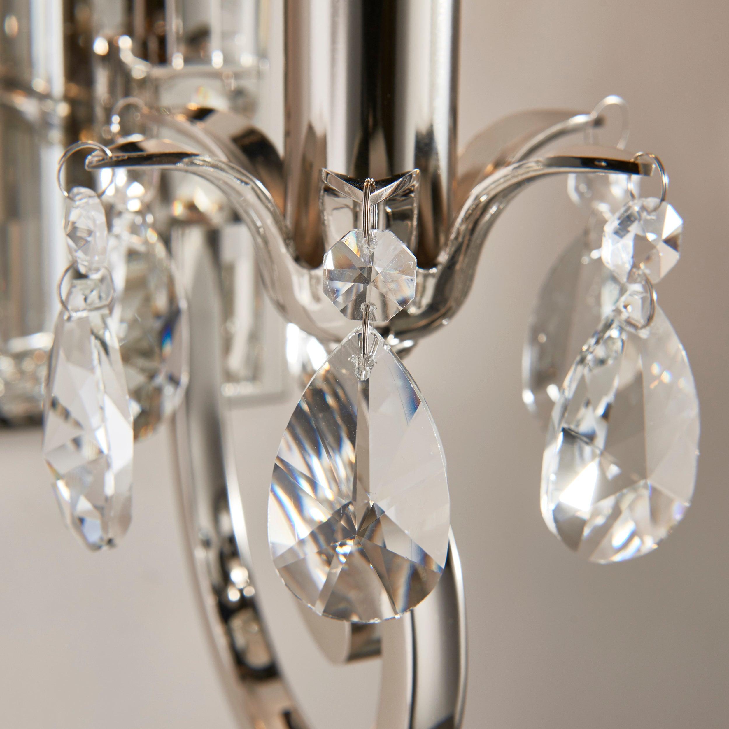 oksana nickel single wall light close fitting image