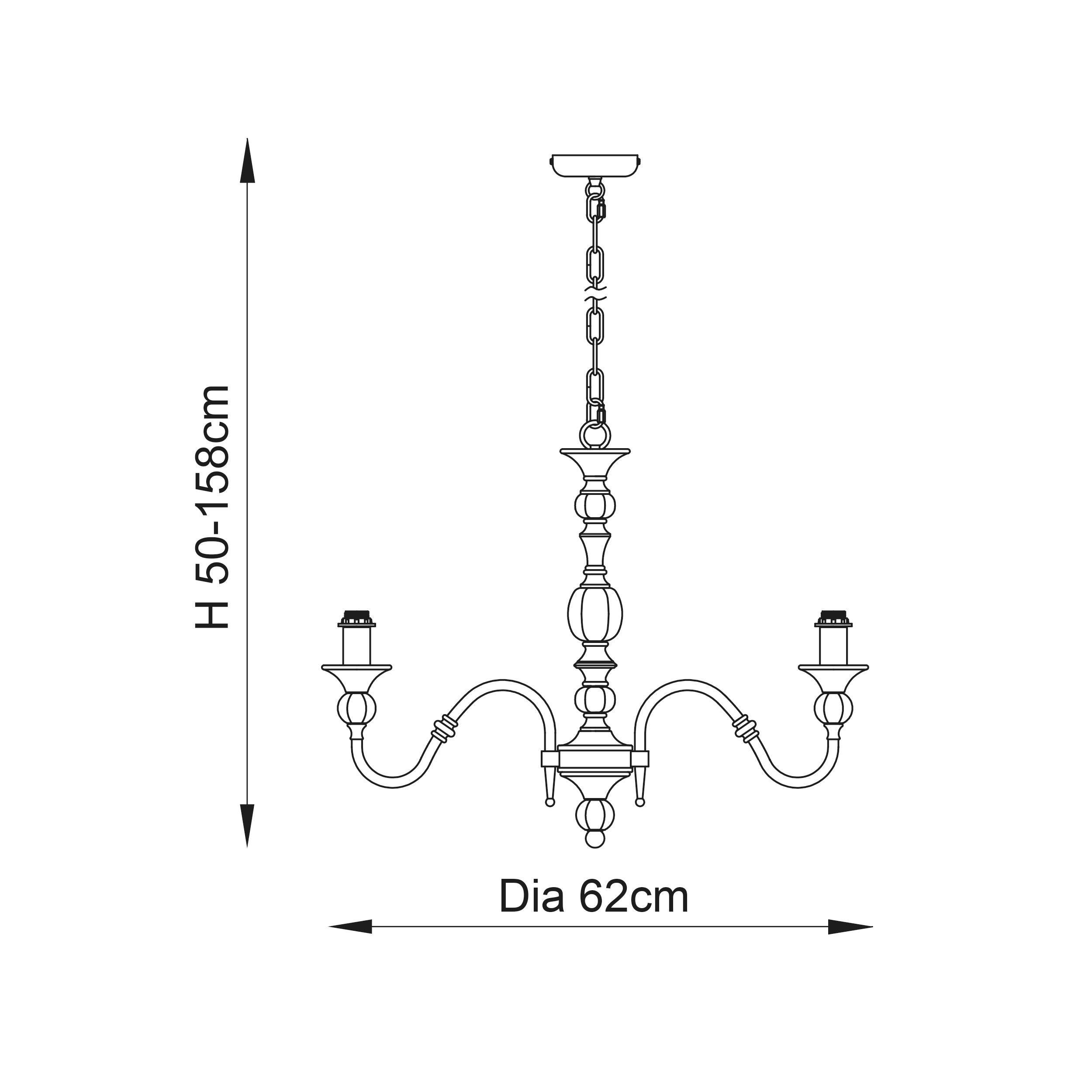 Polina 5 Light Polished Nickel Finish Chandelier-Interiors 1900-3-Tiffany Lighting Direct