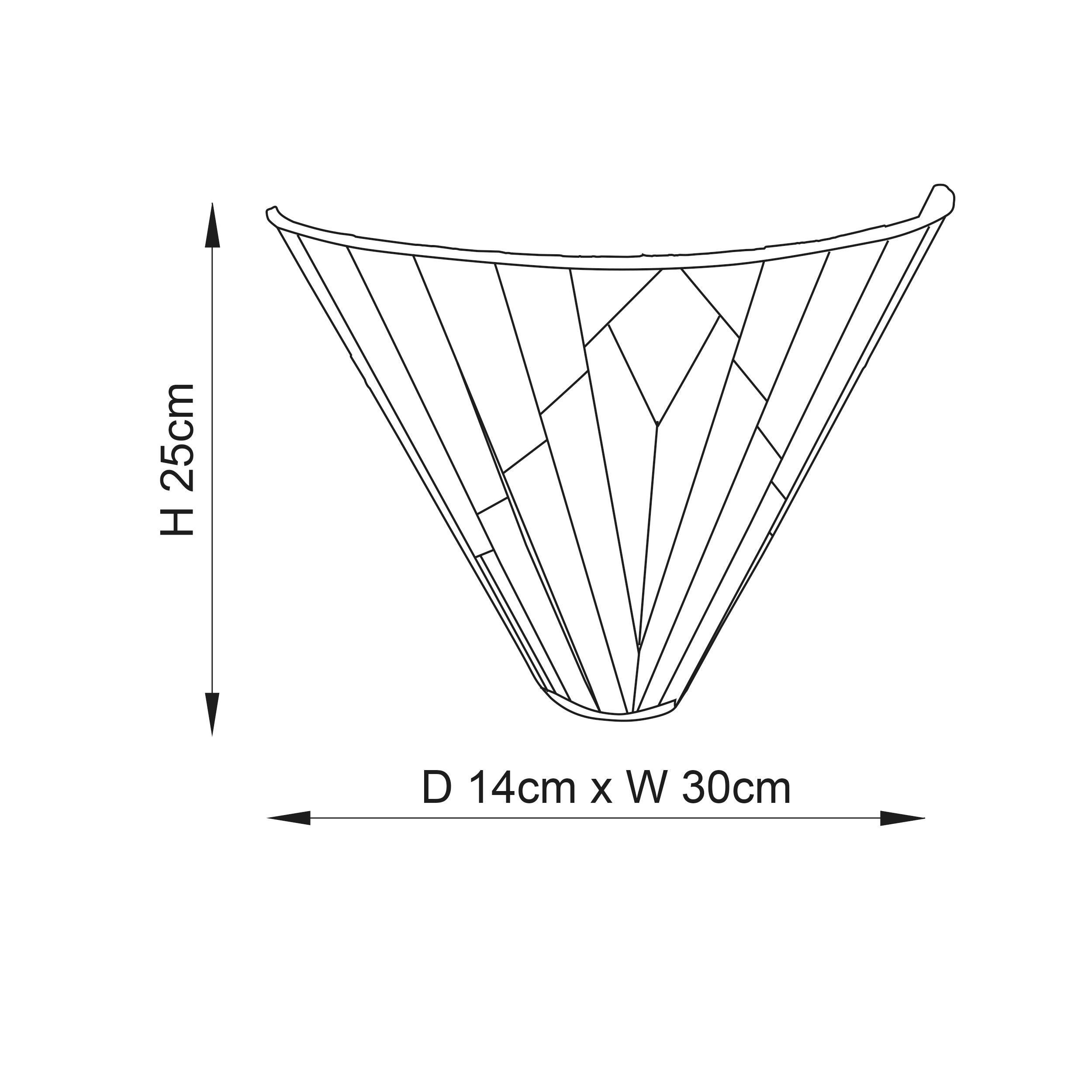 Interiors 1900 Astoria Tiffany Wall Light-cracked-110326