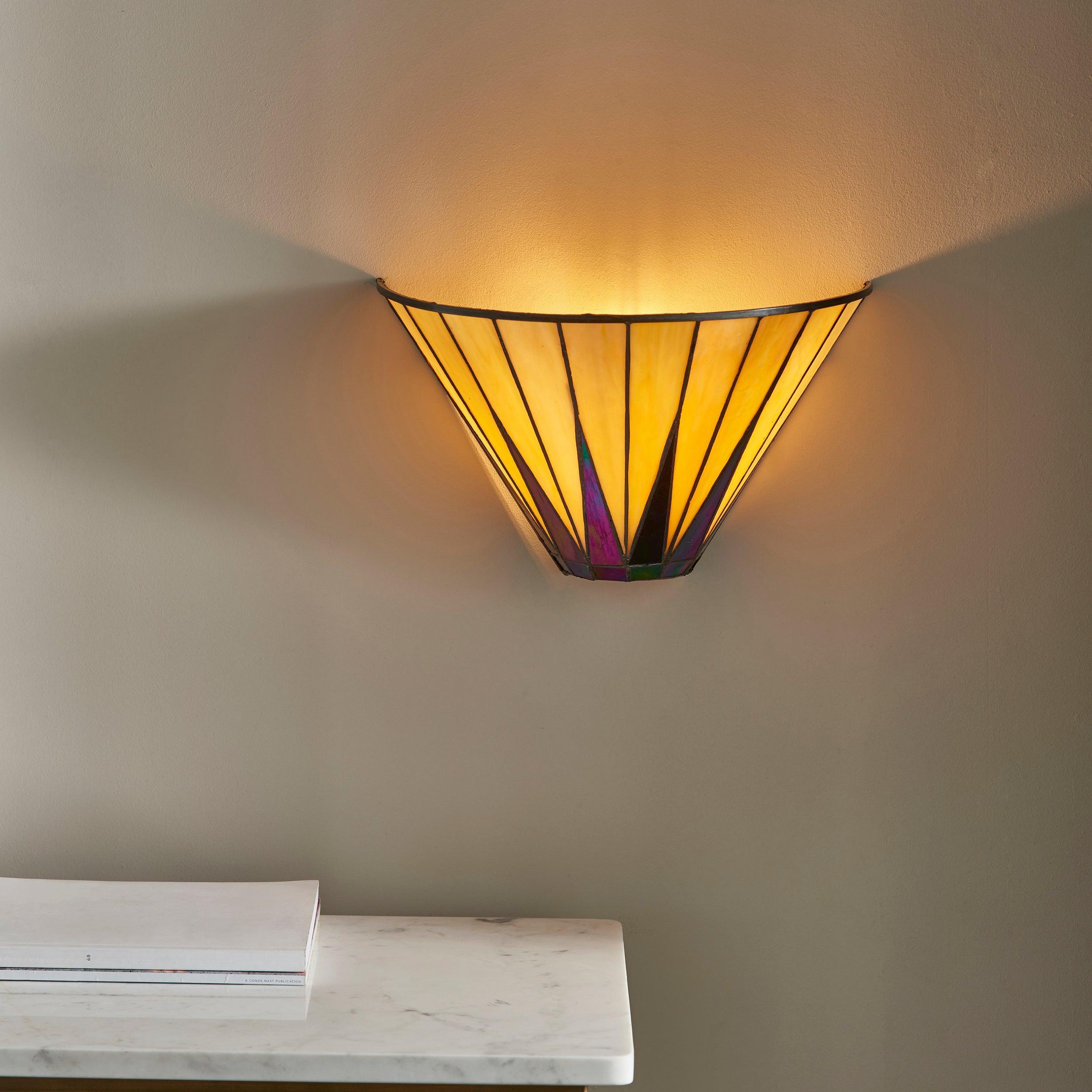 dark star tiffany wall light Living room lighting image