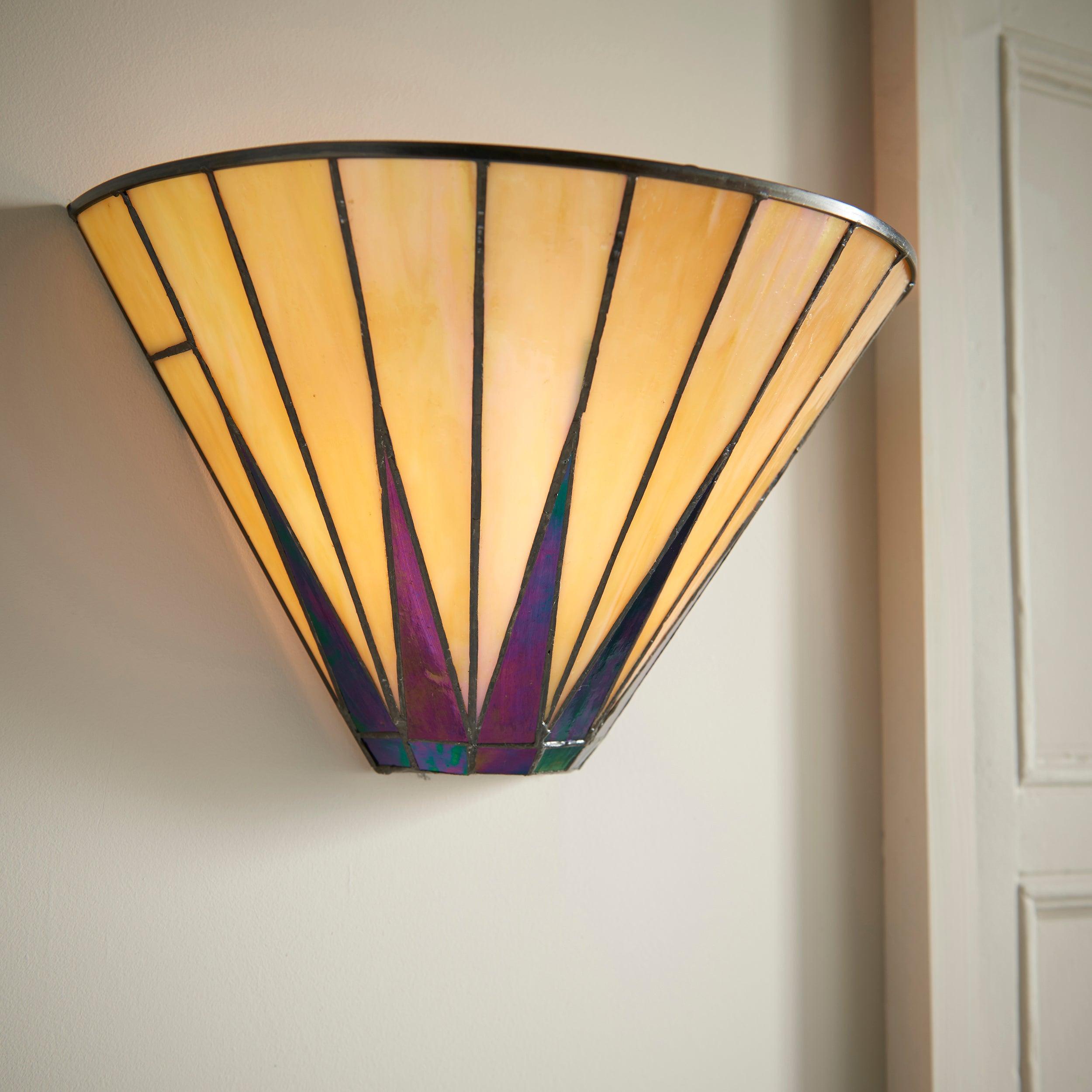 dark star tiffany wall light Hallway Lighting Image
