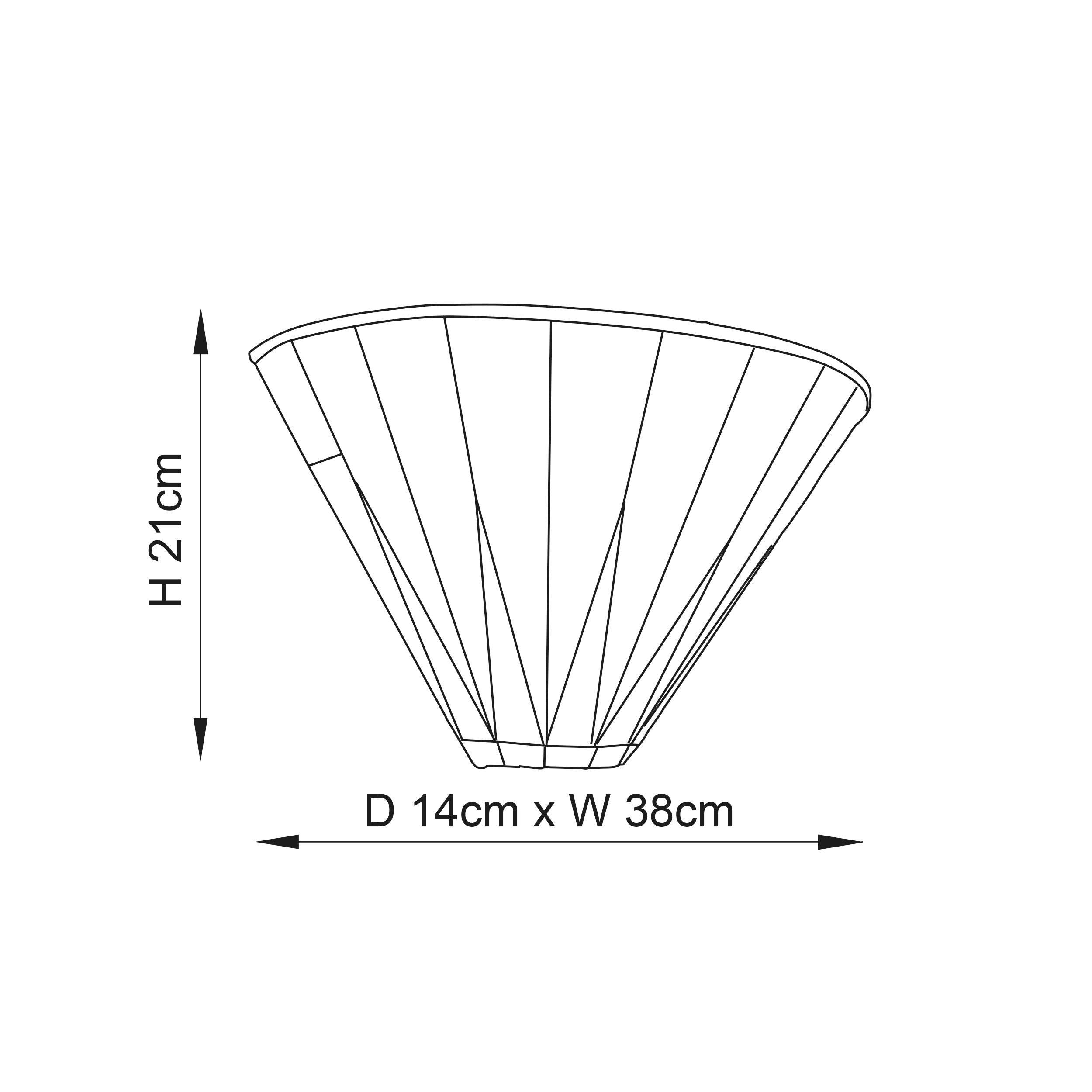 dark star tiffany wall light unlit close up image