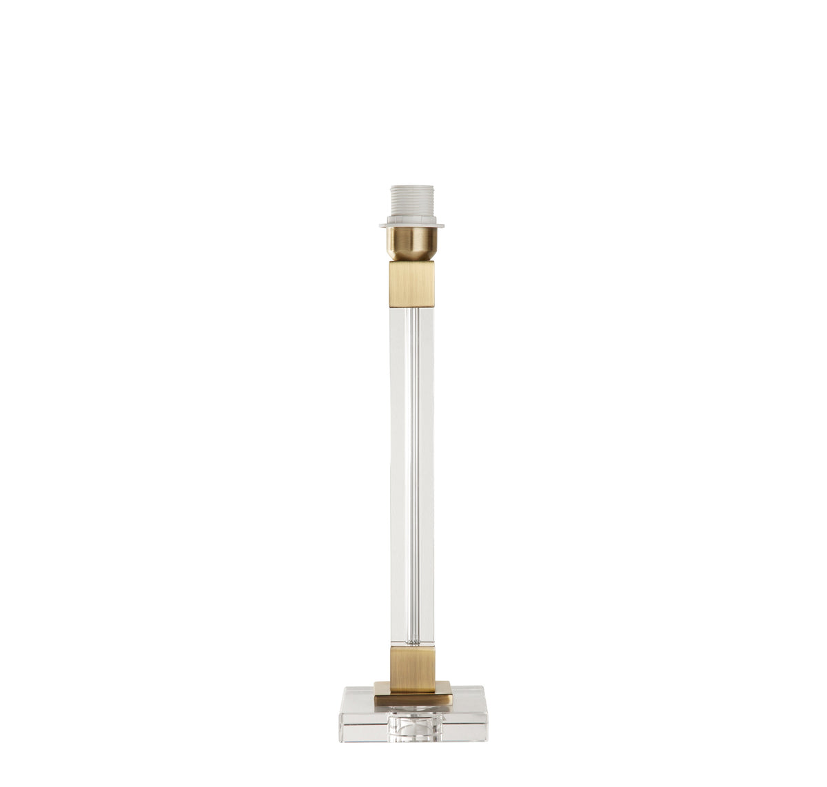 Base Only - Scarborough Table Lamp - Brass Metal & Crystal-warehouse-180926
