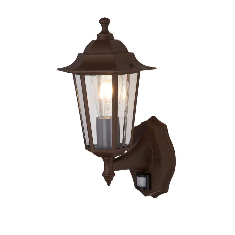 Searchlight Alex Outdoor Traditional Wall Light Rust Brown-clearance