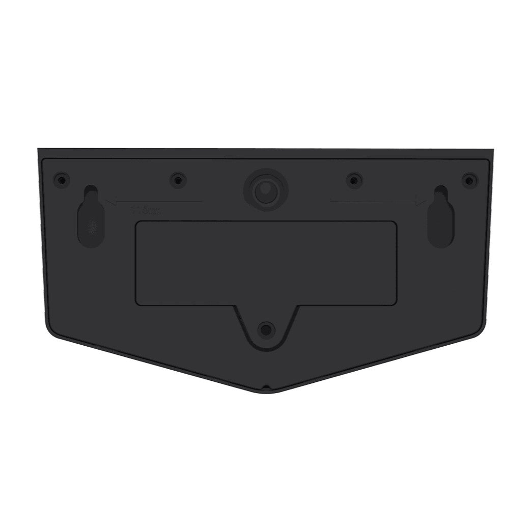 Lutec Wings PIR Outdoor LED Solar Wall Light - Black