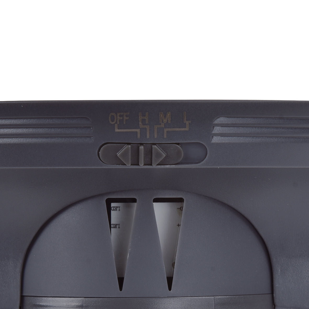 Lutec Belka LED Solar Grey Wall Light