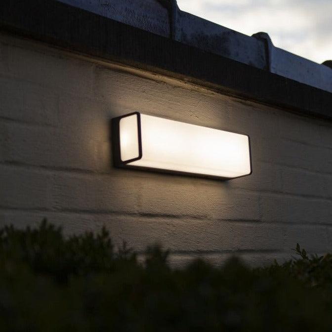 Lutec Doblo Outdoor LED Wall Light - Dark Grey 5107401125 Outdoor