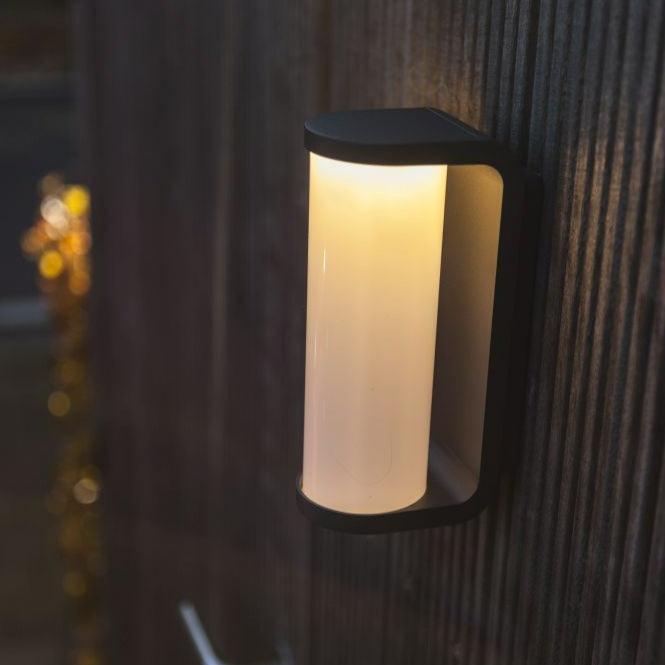 Lutec Adalyn Outdoor LED Wall Light - Dark Grey 5193602118 detail