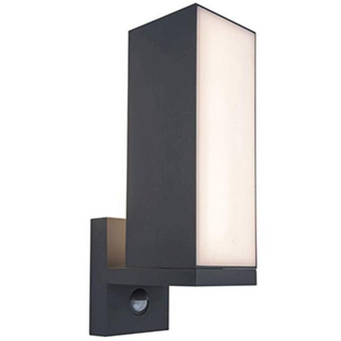 Lutec Cuba Outdoor LED Wall Light - Dark Grey 5193811118