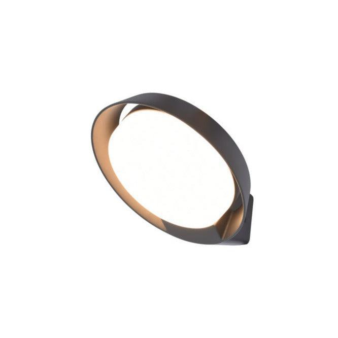 Lutec Polo Grey Outdoor LED Wall Light-WAREHOUSE-40-200326