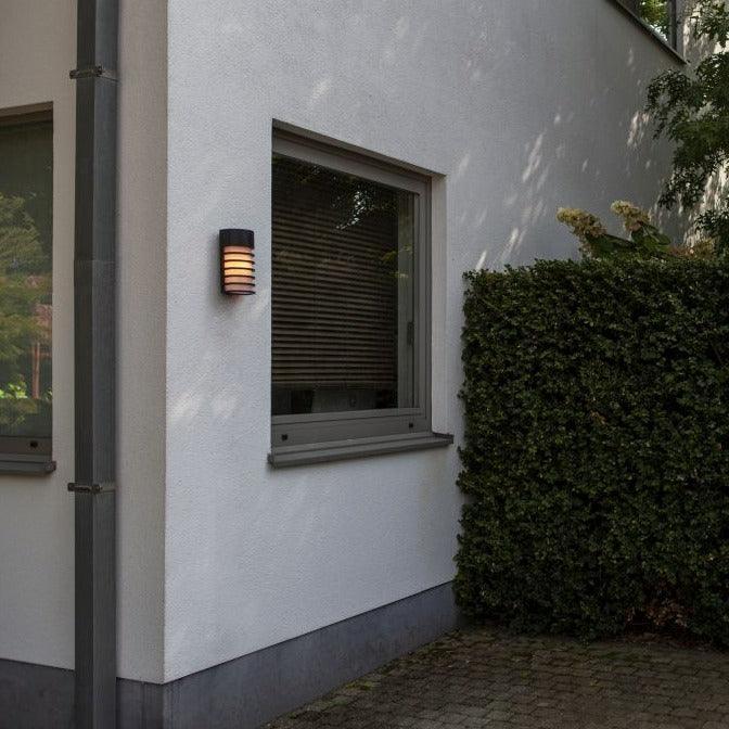 Lutec Fulton Outdoor Wall Light - Black 5207601012