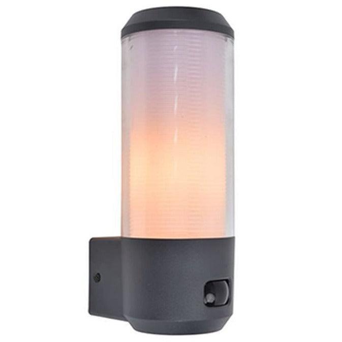 Lutec Heros Motion Sensor Outdoor Wall Light - Dark Grey 5288202118