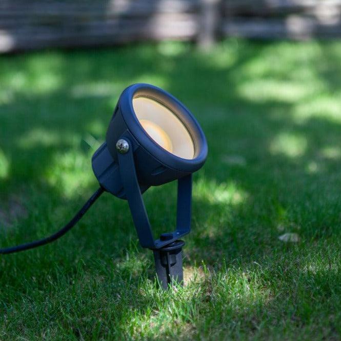 Lutec Mini Leto LED Outdoor Spike Light In Black 6602903424