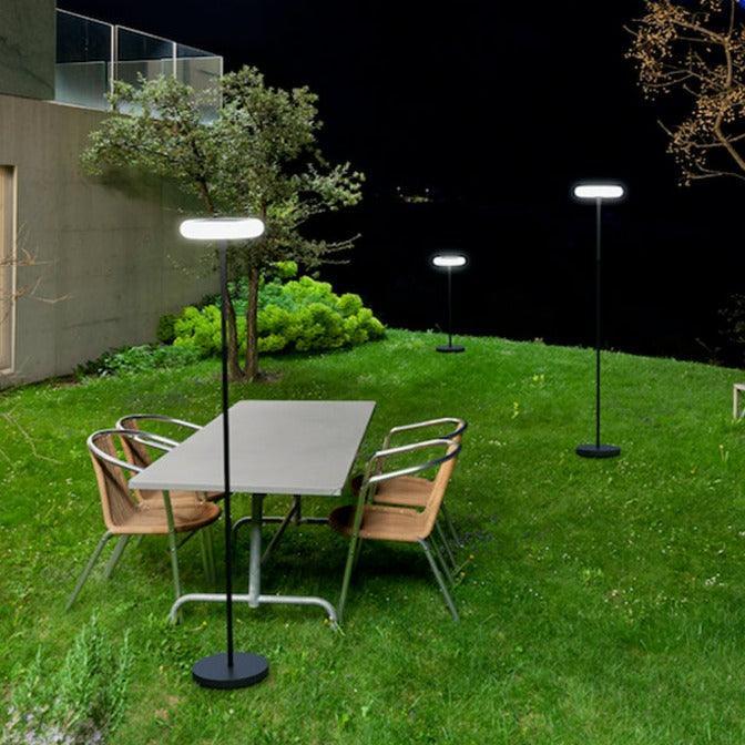 Lutec Pops LED Solar Post Light - Matt Black 6910901012