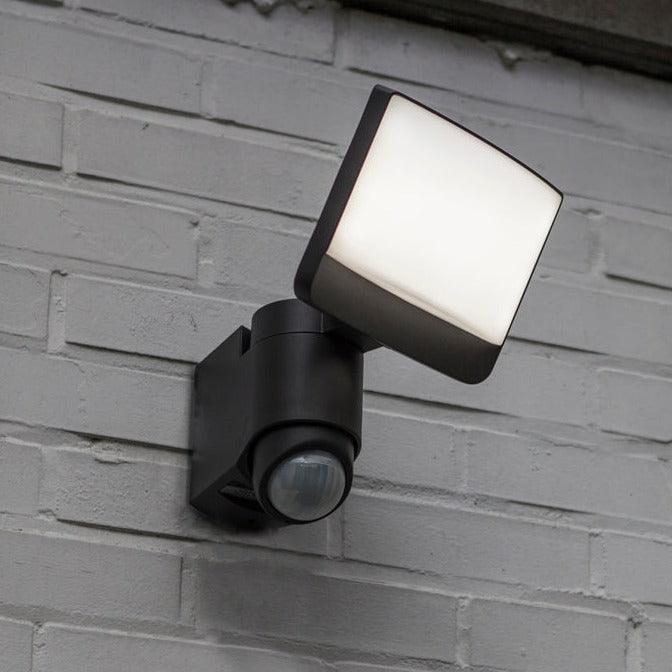 Lutec Sunshine IP44 Integrated LED Solar Flood Light - Grey 6925601345