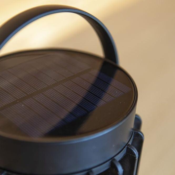 Lutec Kozy LED Portable Solar Lamp - Matt Black 6933701330