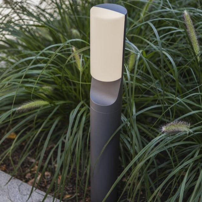 Lutec Bati Outdoor LED Bollard Light - Dark Grey 7188601125
