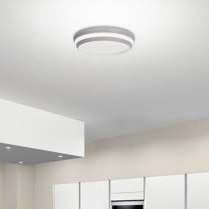 Lutec Cepa LED Indoor Flush Ceiling Light - White 8402902446