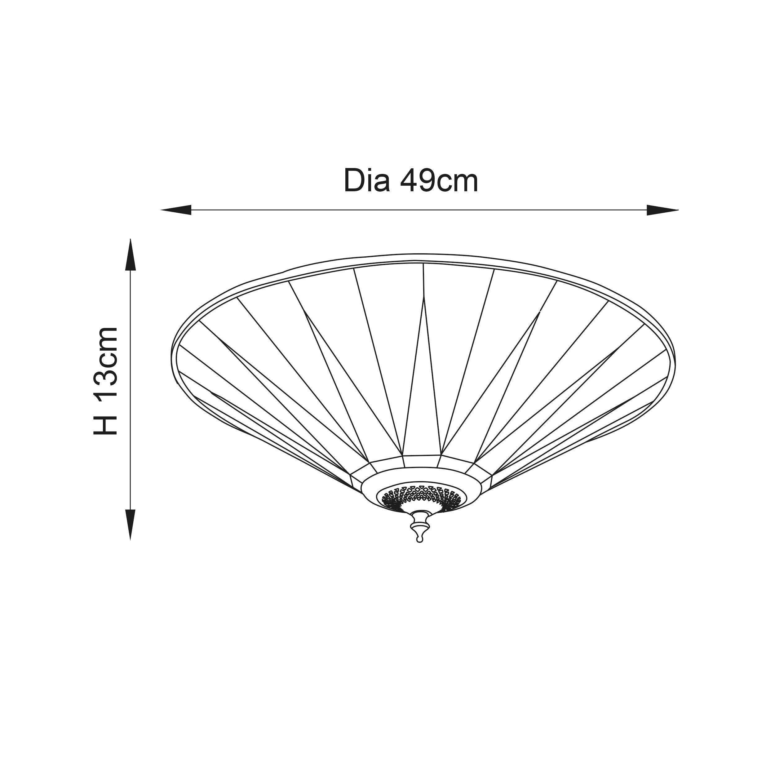 dark star flush ceiling light Dining room lighting