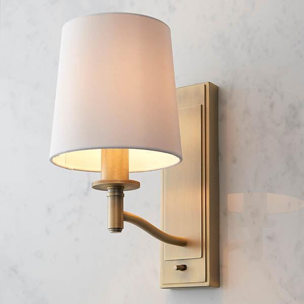 ortona 1lt wall light by Endon Lighting Living room close up image