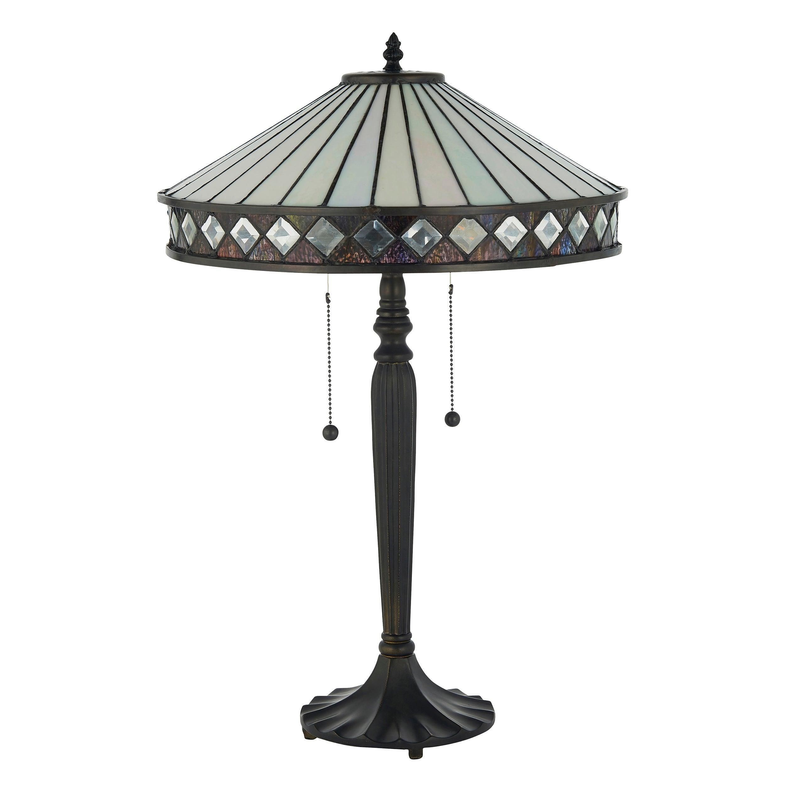 fargo tiffany lamp Bedroom Lighting lit image