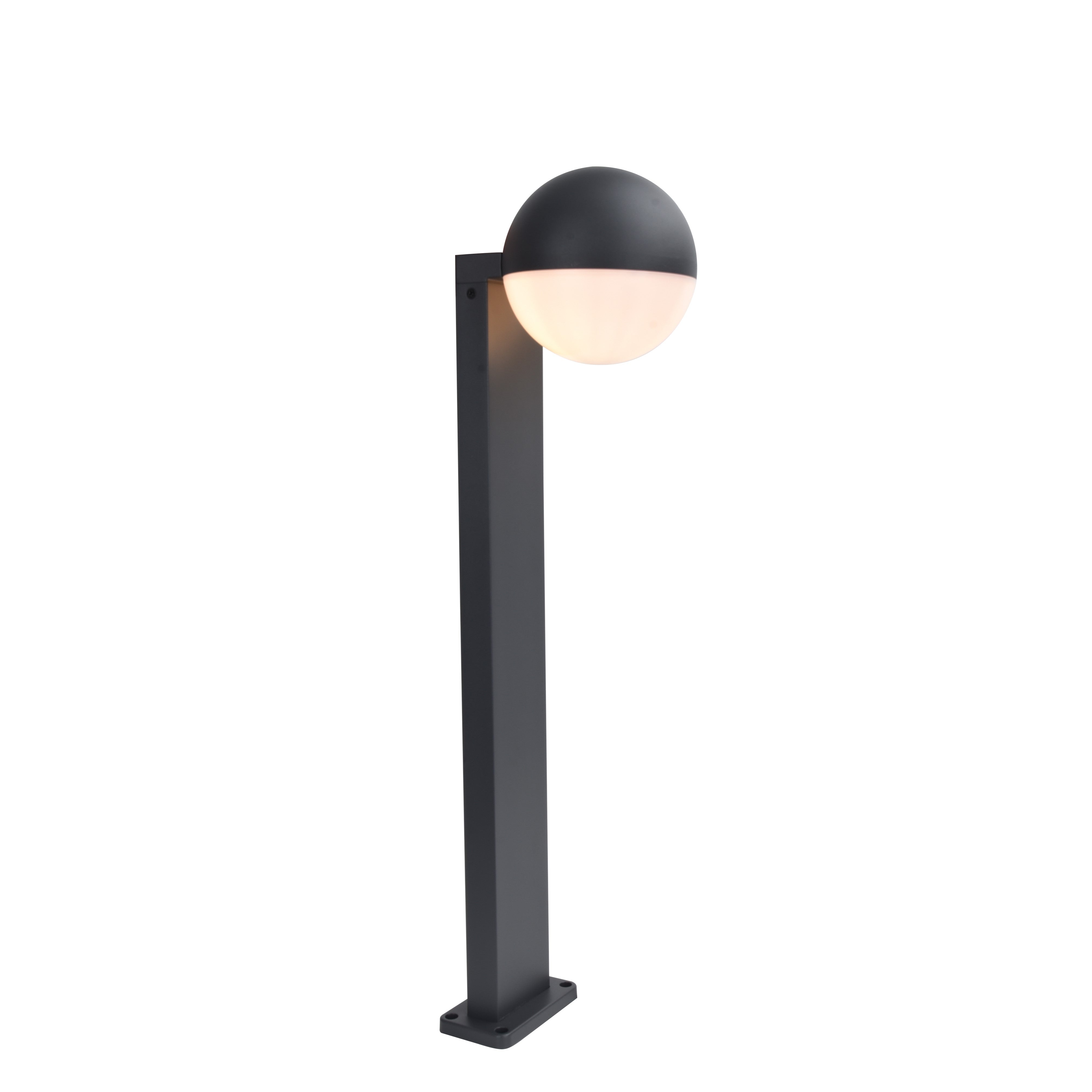 Lutec Looma Outdoor Dark Grey Bollard