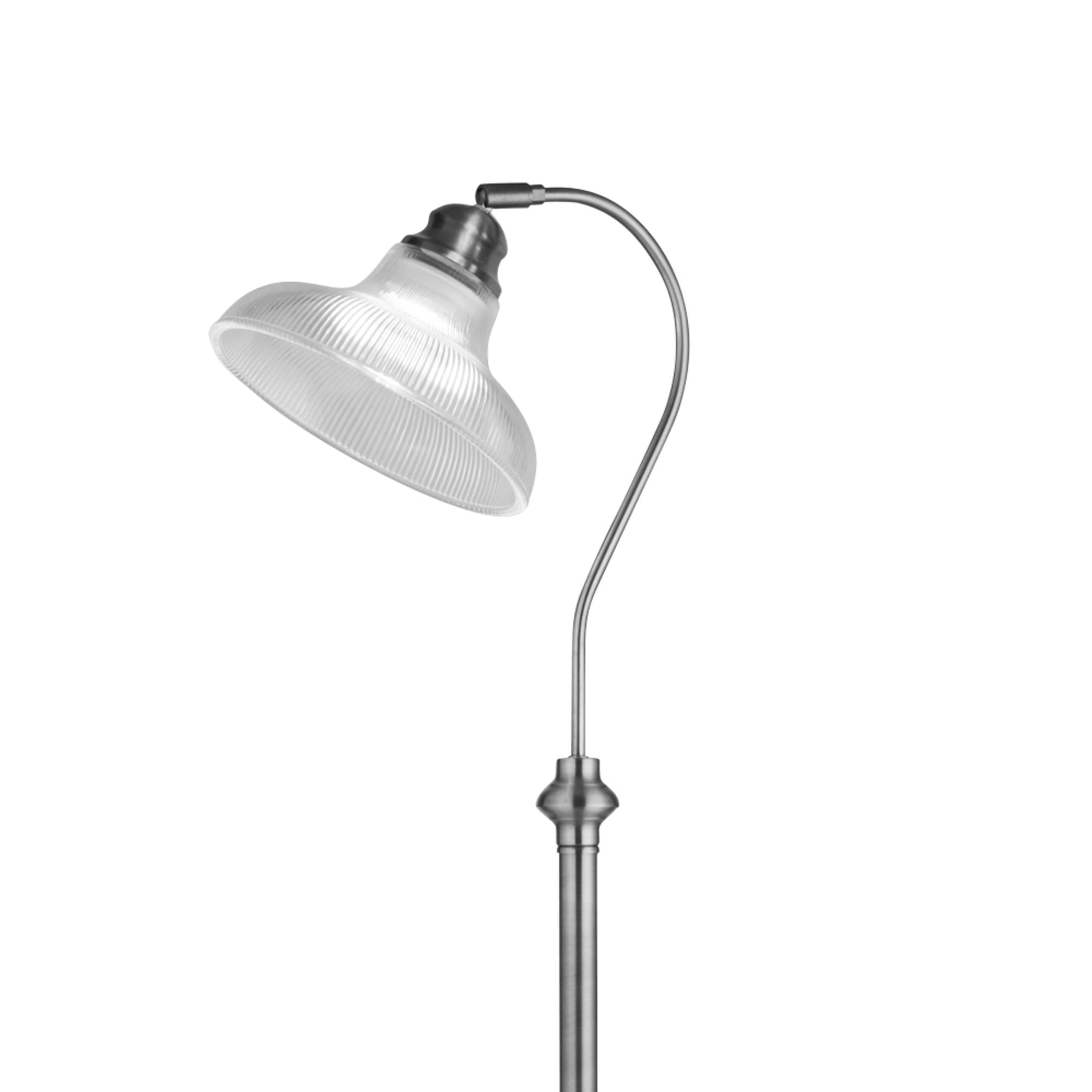 Searchlight Bistro III Silver Floor Lamp