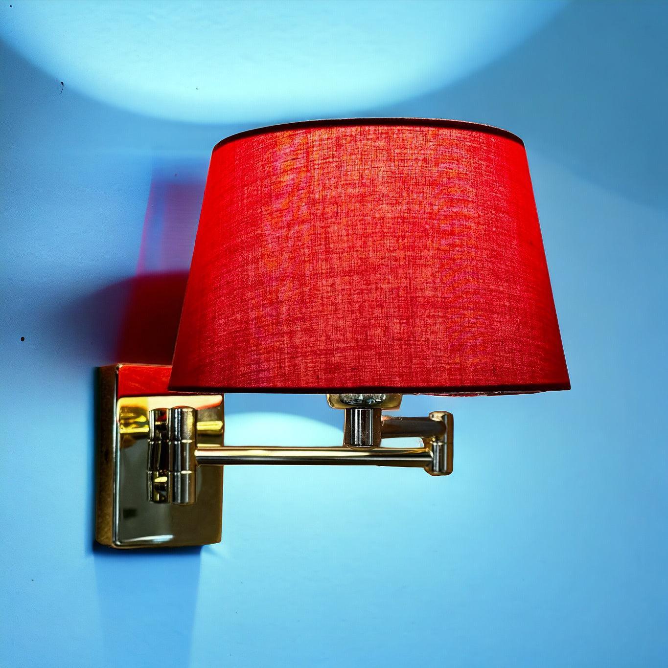 armada polished brass finish double swing arm wall light Dininroom Lighting Image