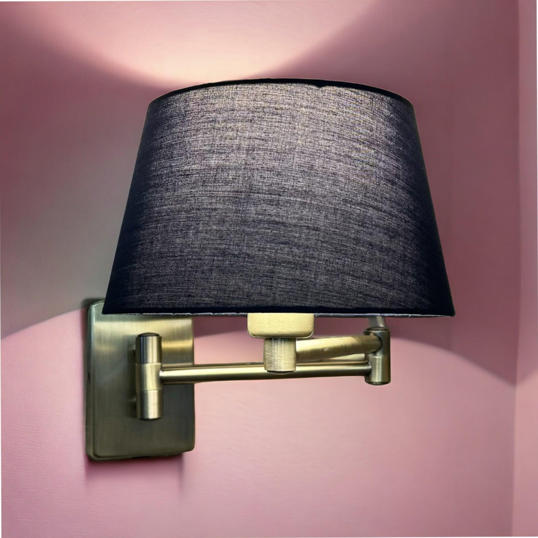 armada antique brass swing arm wall lamp Bedtoom Lighting Greater Image