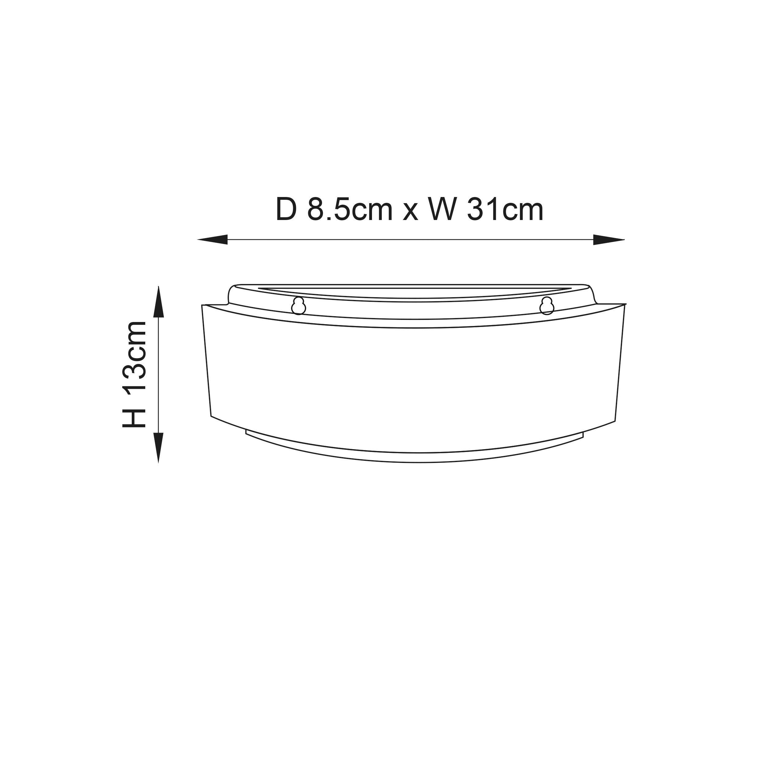 gianna wall light by Endon Lighting Bedroom Close Up Image