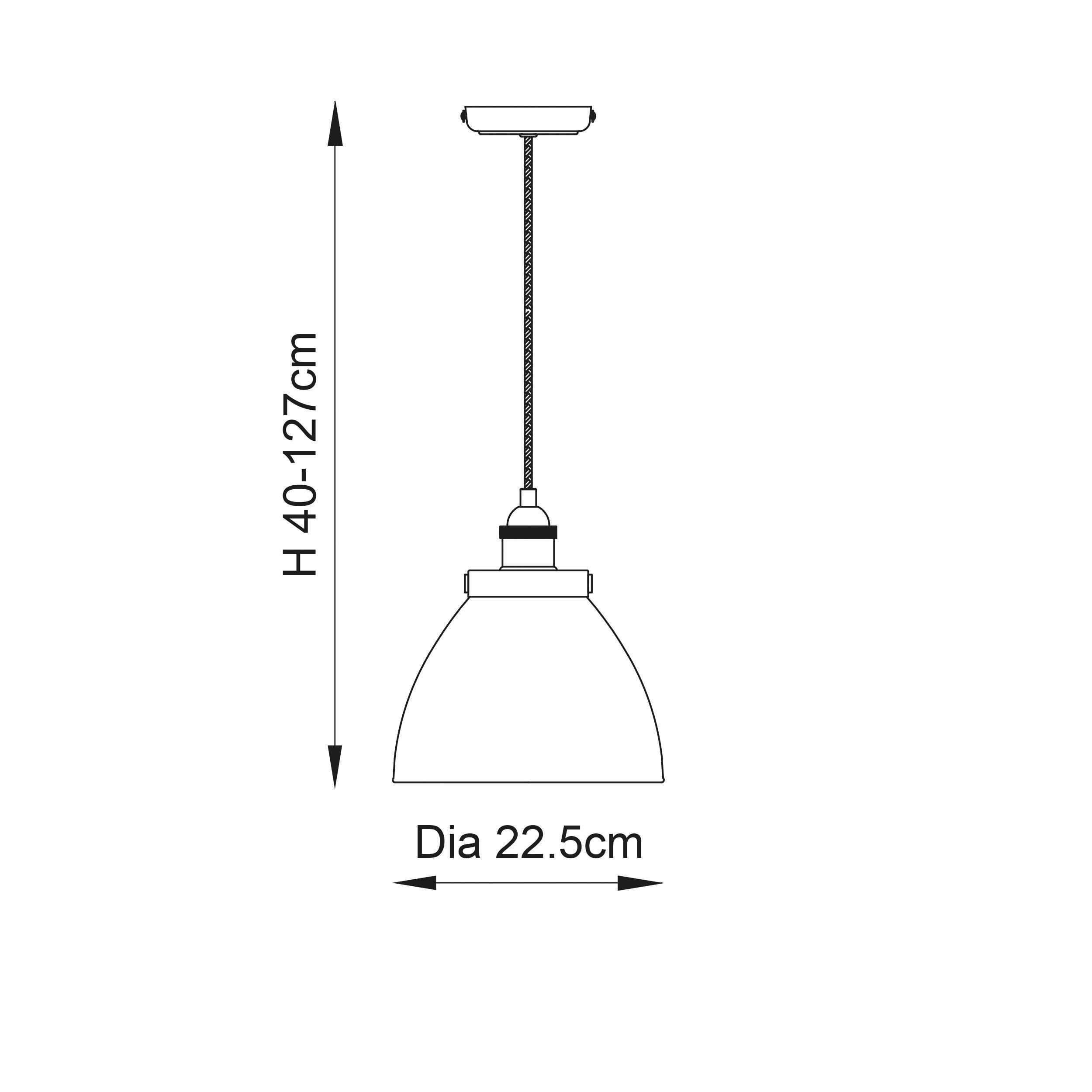 Hansen Brass Pendant Ceiling Light-OPEN-BOX-BSL-270826
