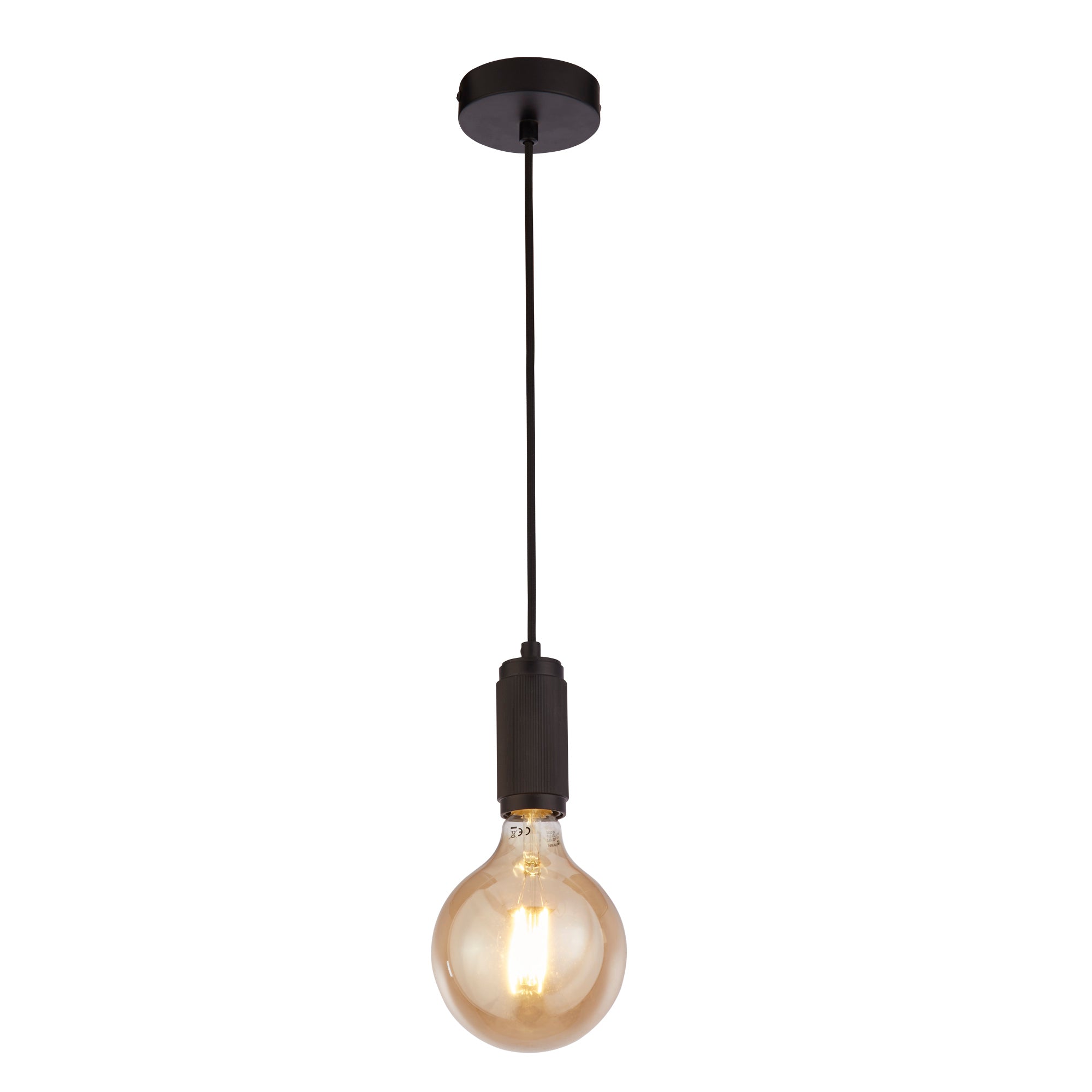 Searchlight Black Suspension Cable With Braided Cable