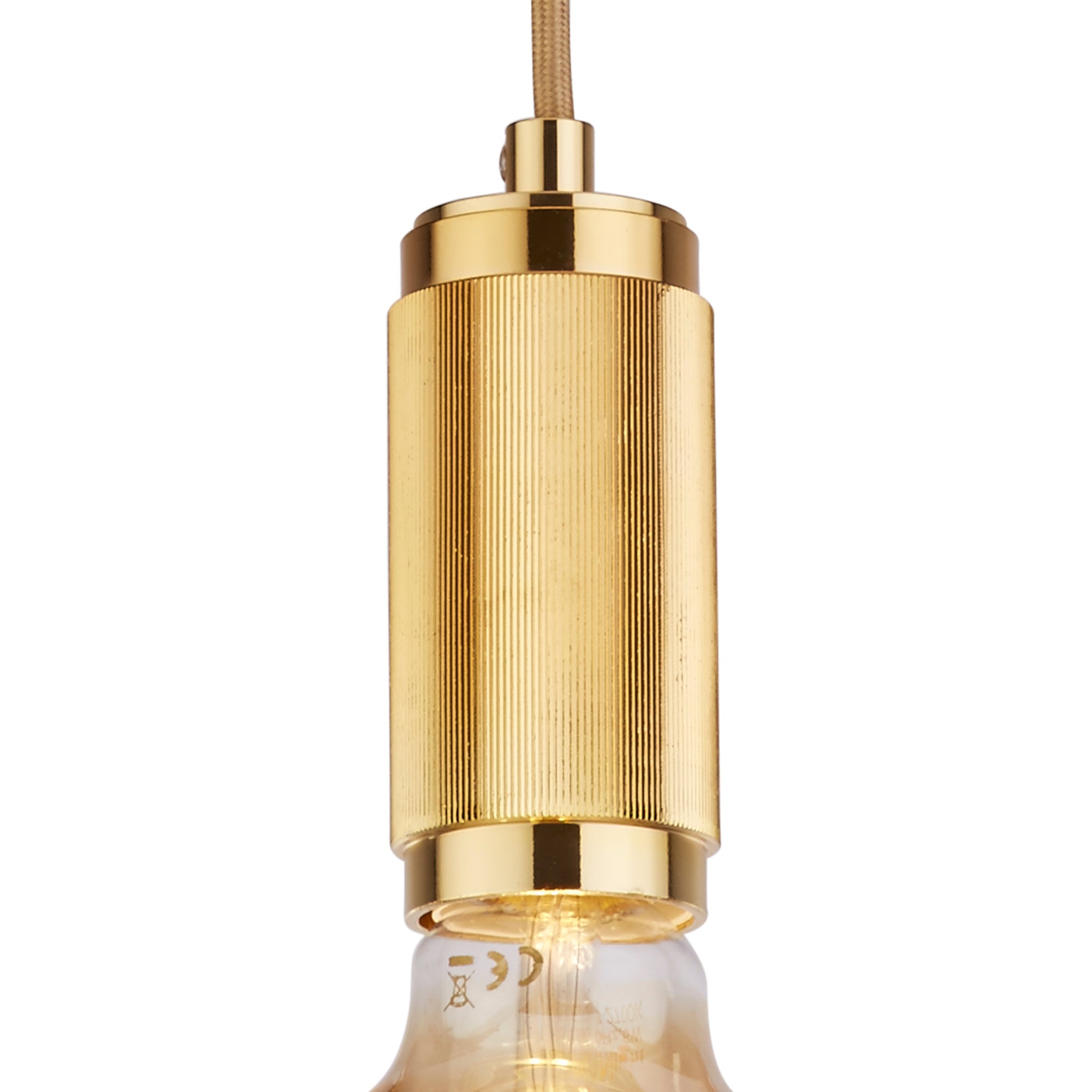 Searchlight Gold Suspension Cable With Braided Cable