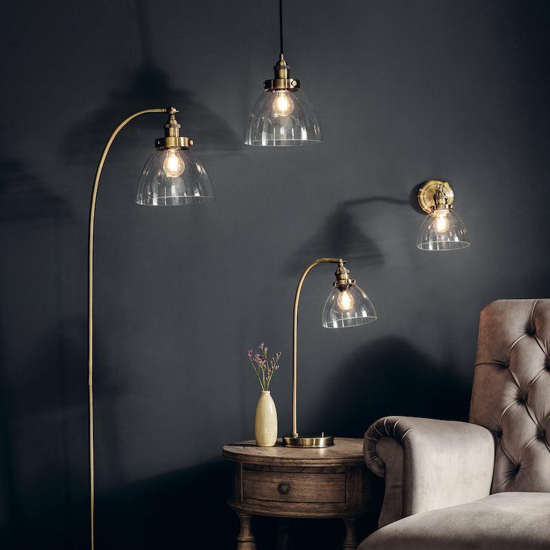 Hansen Brass Table Lamp by Endon Lighting-OB-180926