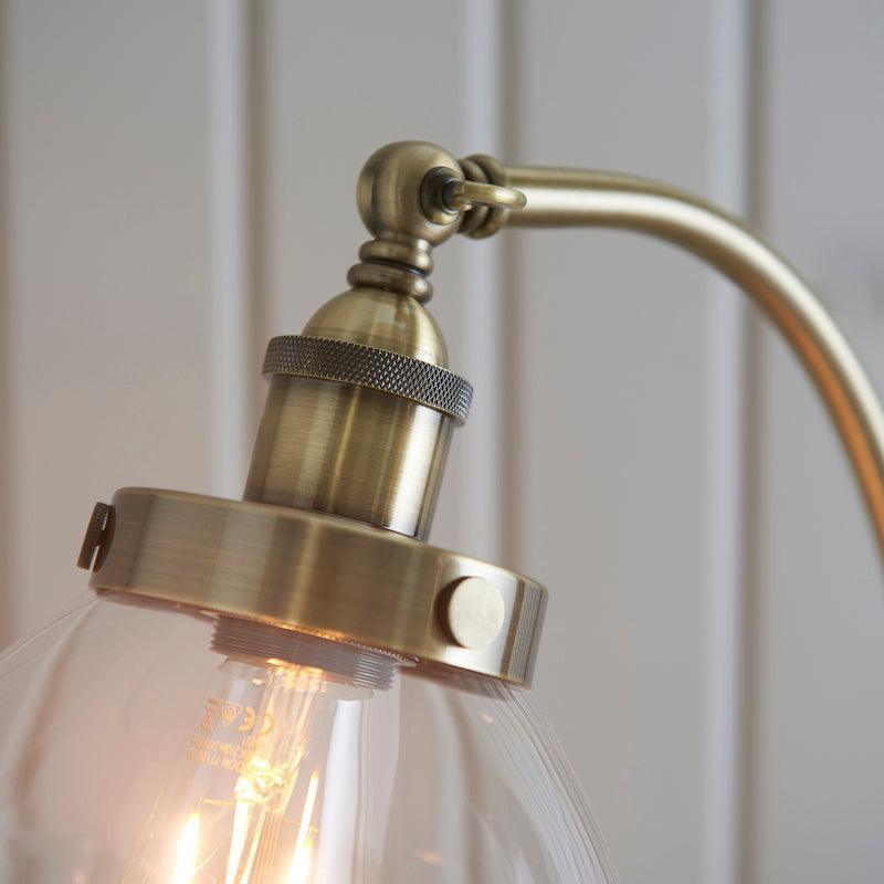 Hansen Brass Floor Lamp-OB-180926