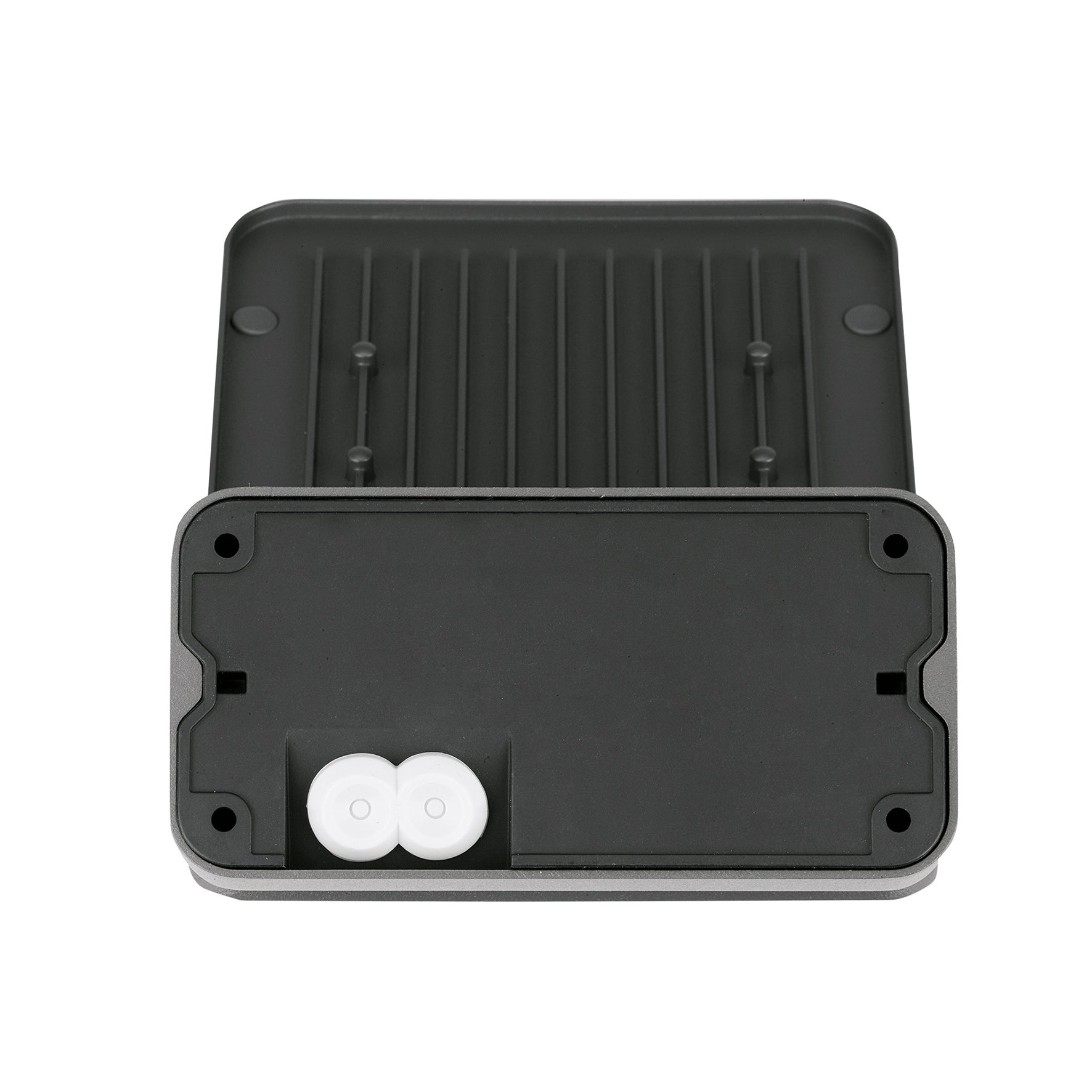 Lutec Atlantis Dark Grey LED Flood Light 14W Warm White - With PIR