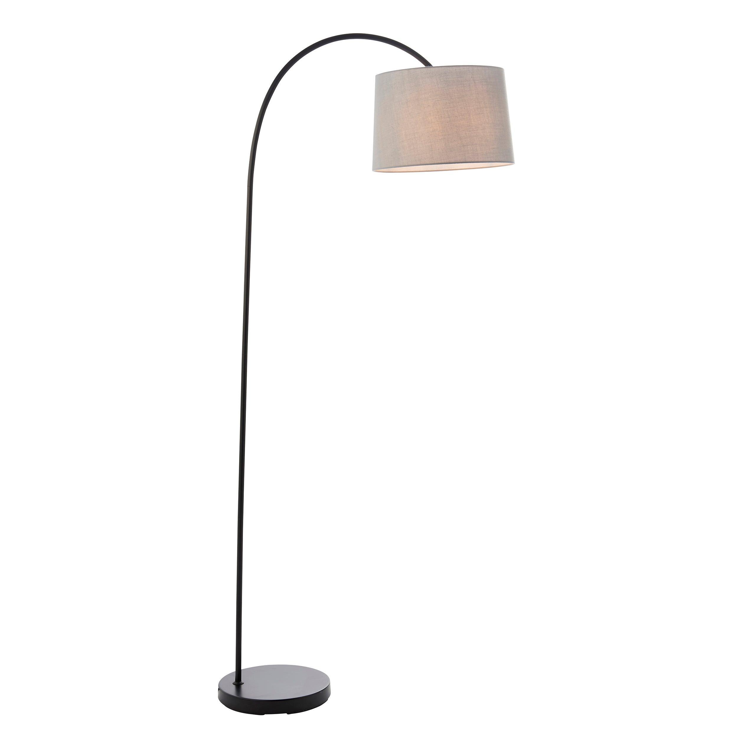 Carlson Black Modern Floor Lamp 78163