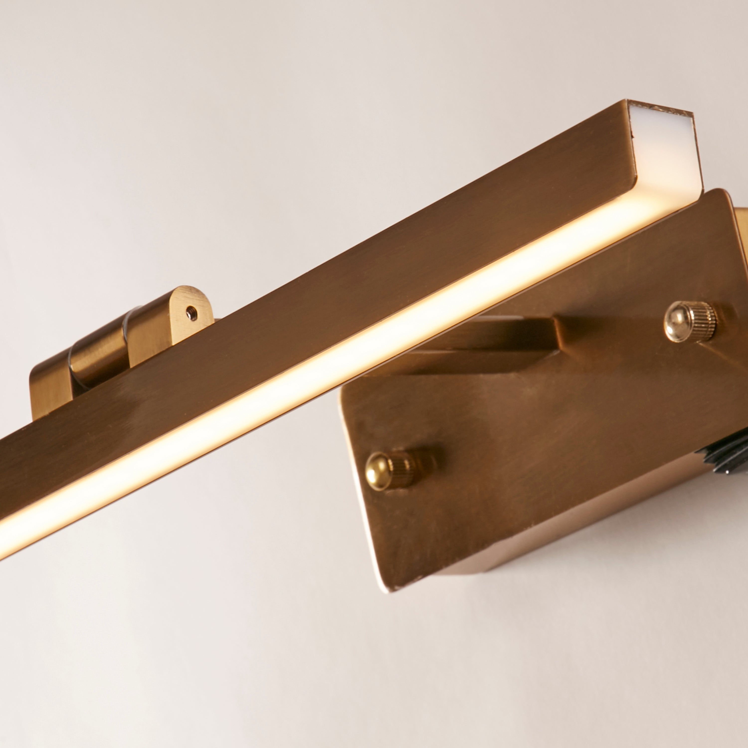 Searchlight Corfu Brass LED Picture Light