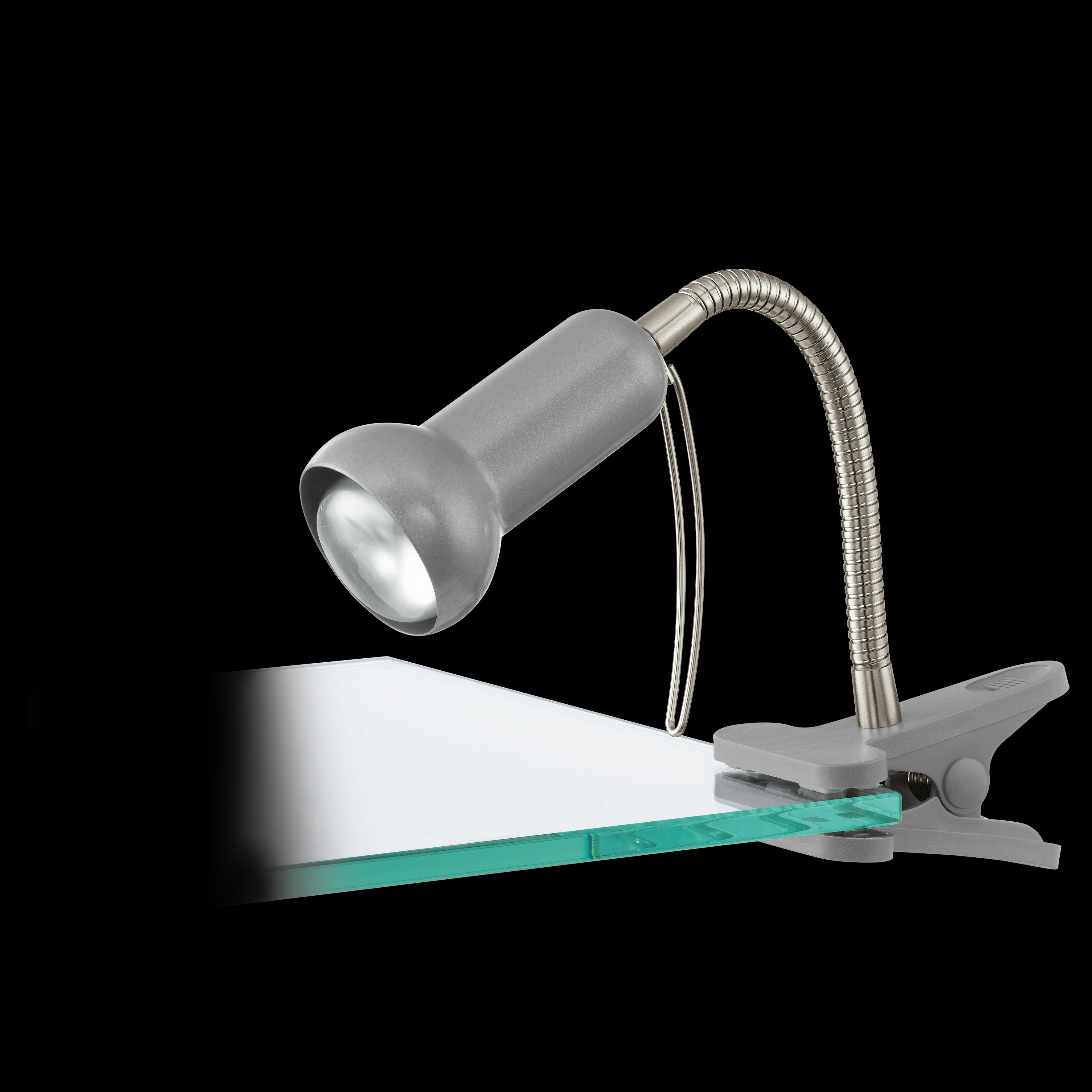 eglo fabio silver table clamp task lamp living room image