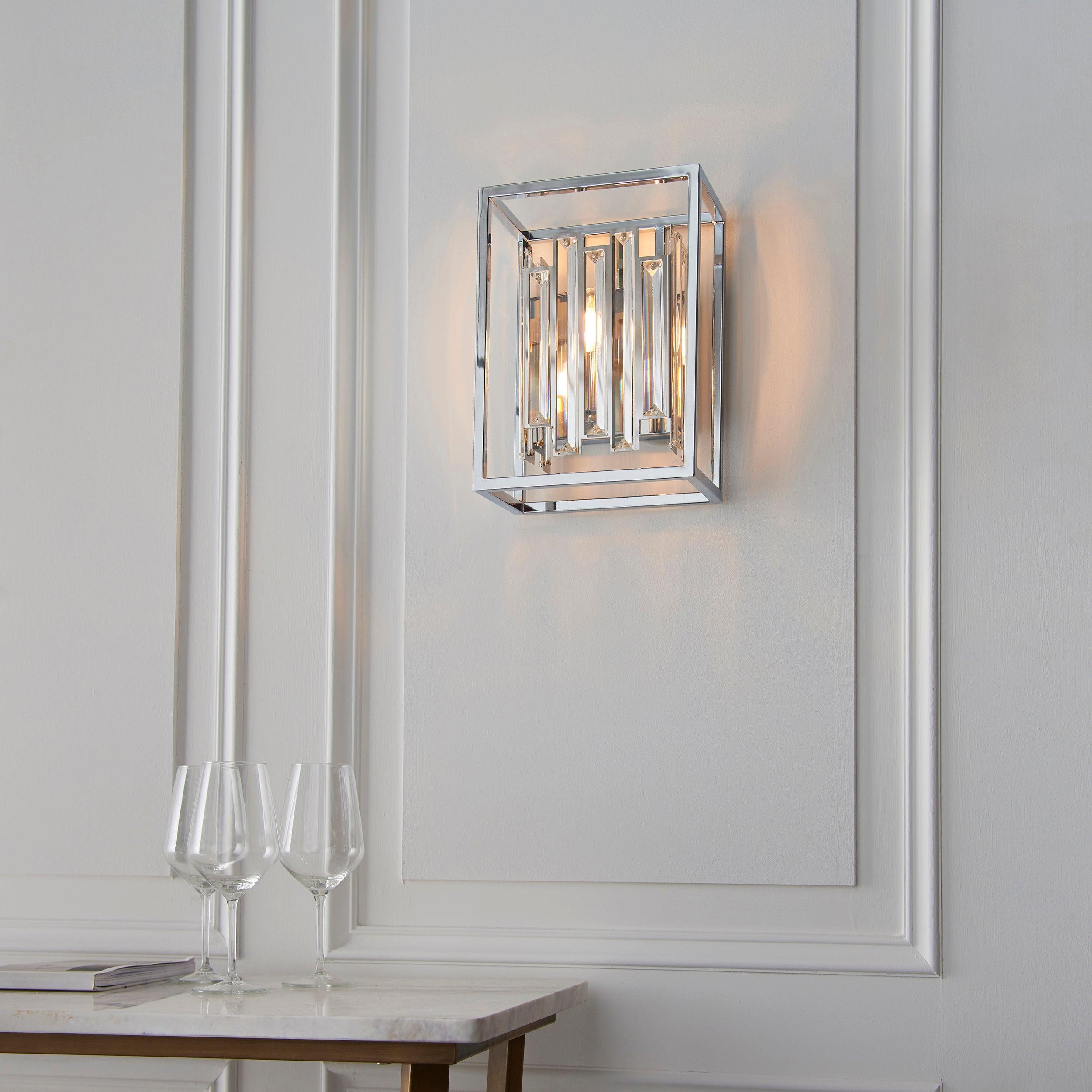 acadia wall light by Endon Lighting Hallway lights Close Up