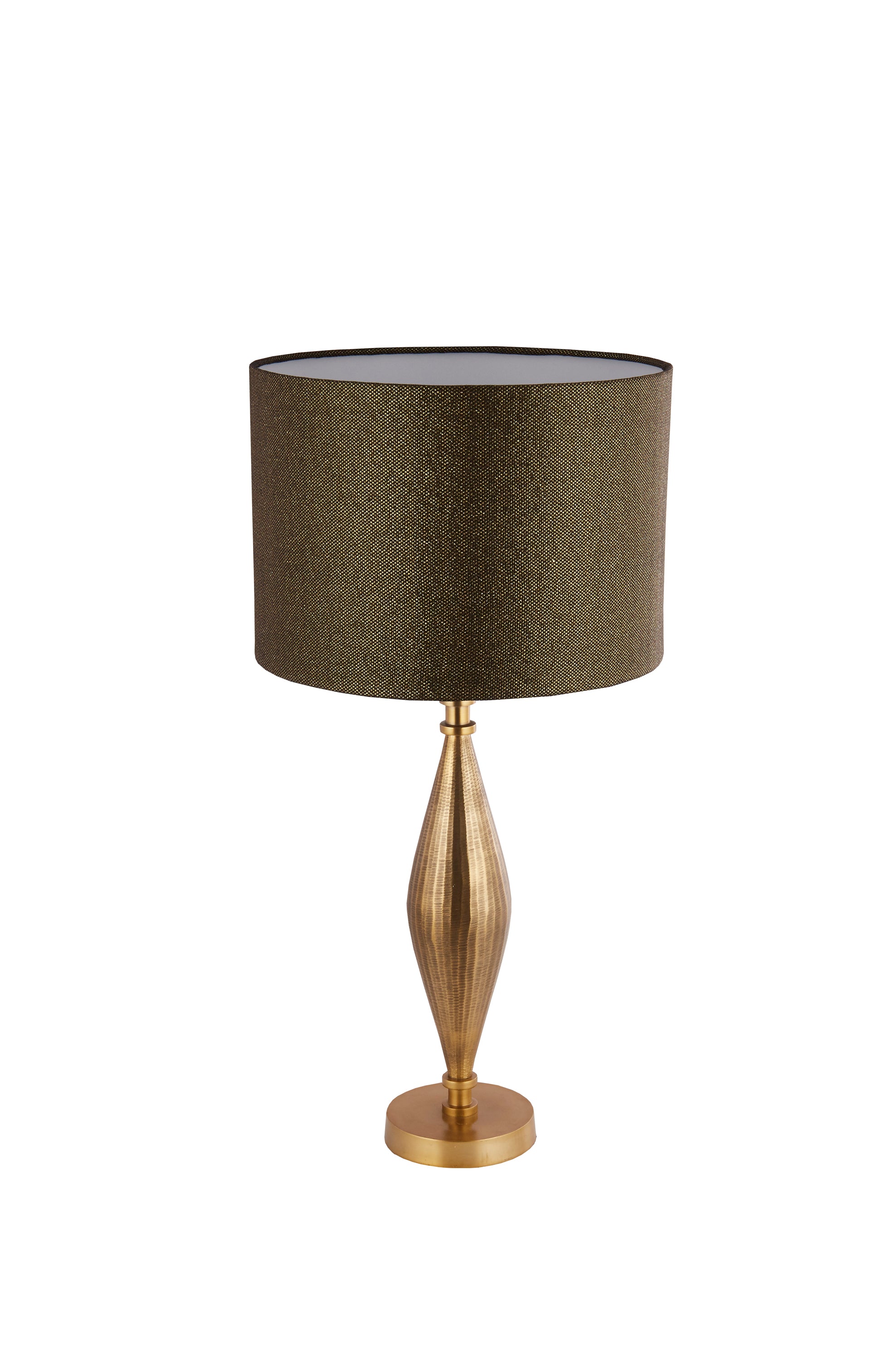Base Only - Rye Table Lamp - Antique Brass Metal