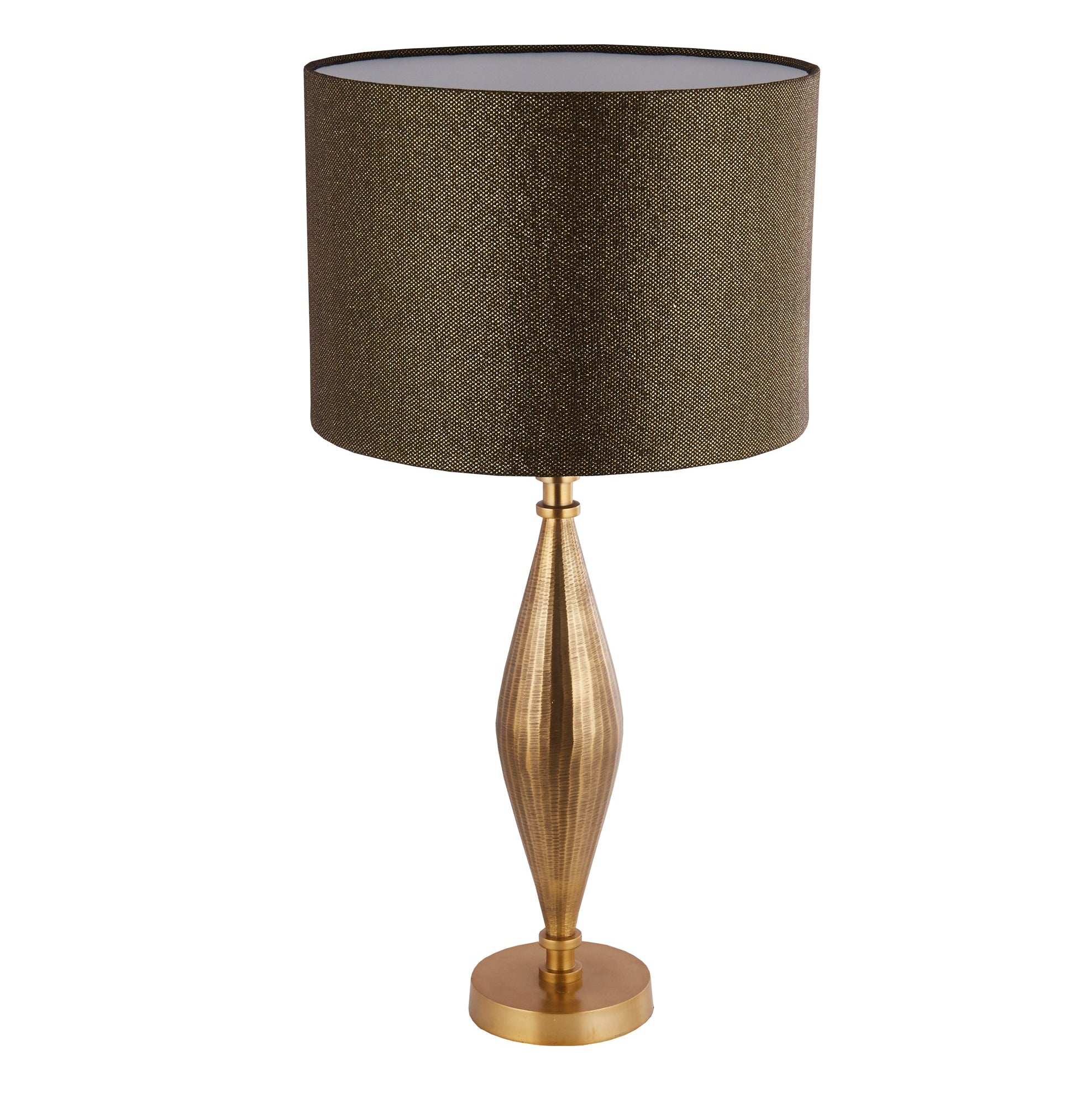 Base Only - Rye Table Lamp - Antique Brass Metal
