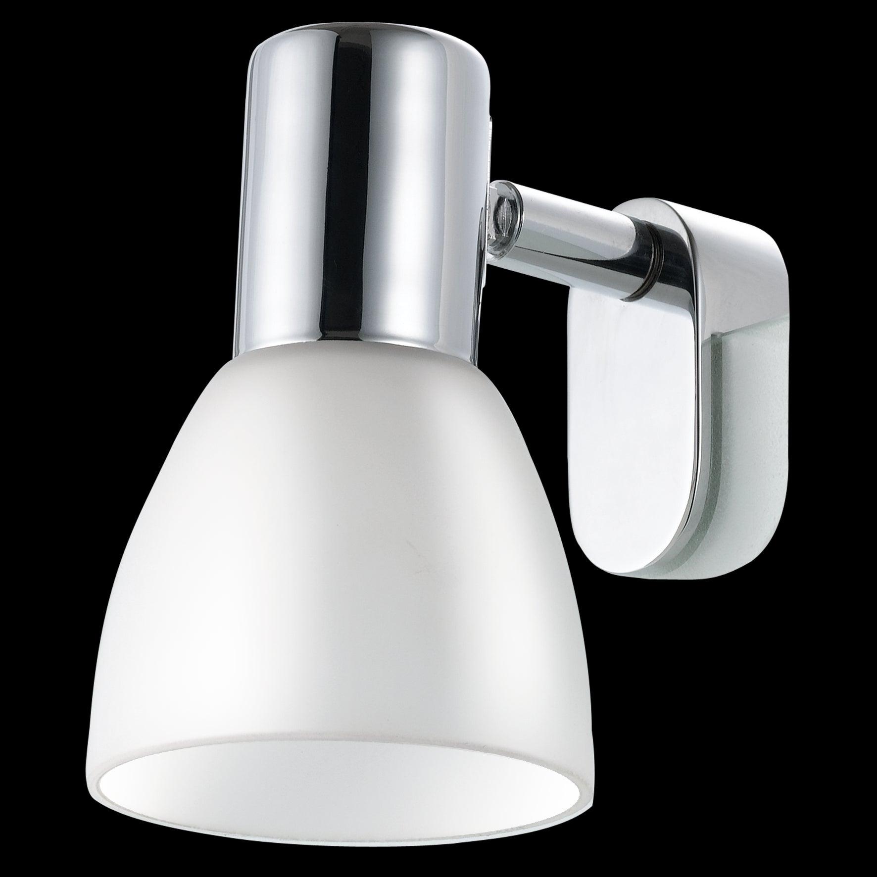 eglo sticker ip20 chrome bathroom wall mirror light hallway lighting