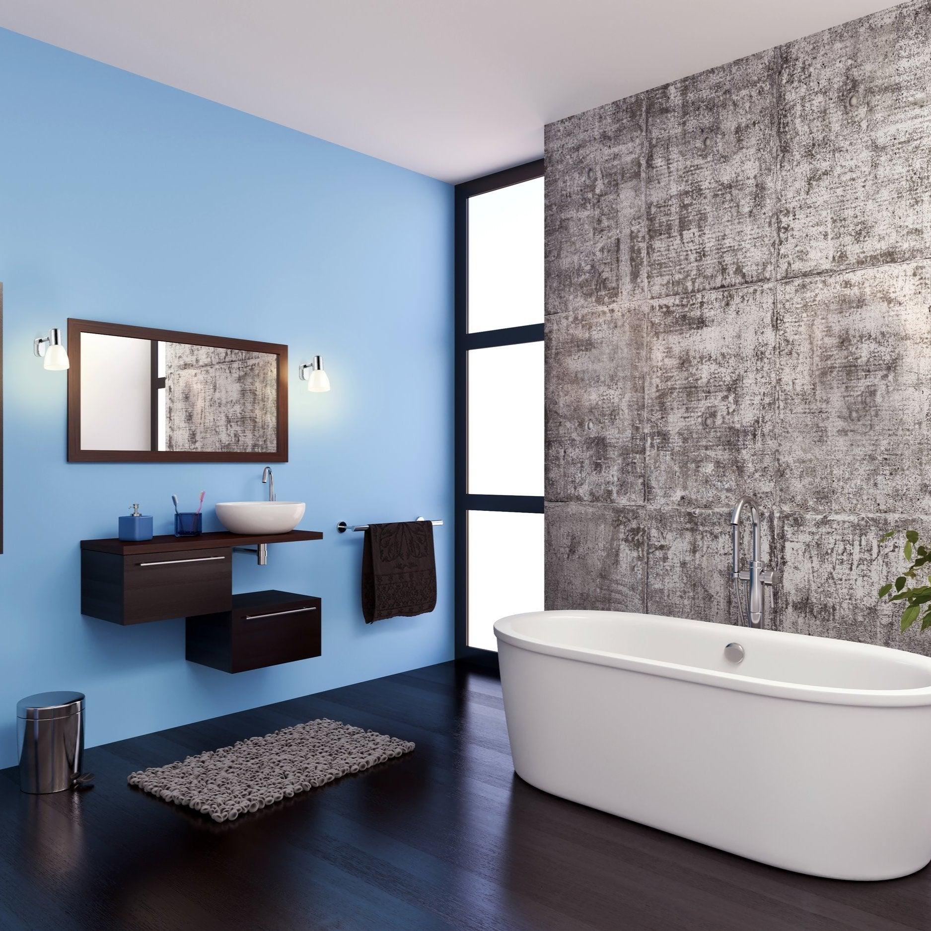 eglo sticker ip20 chrome bathroom wall mirror light living room image