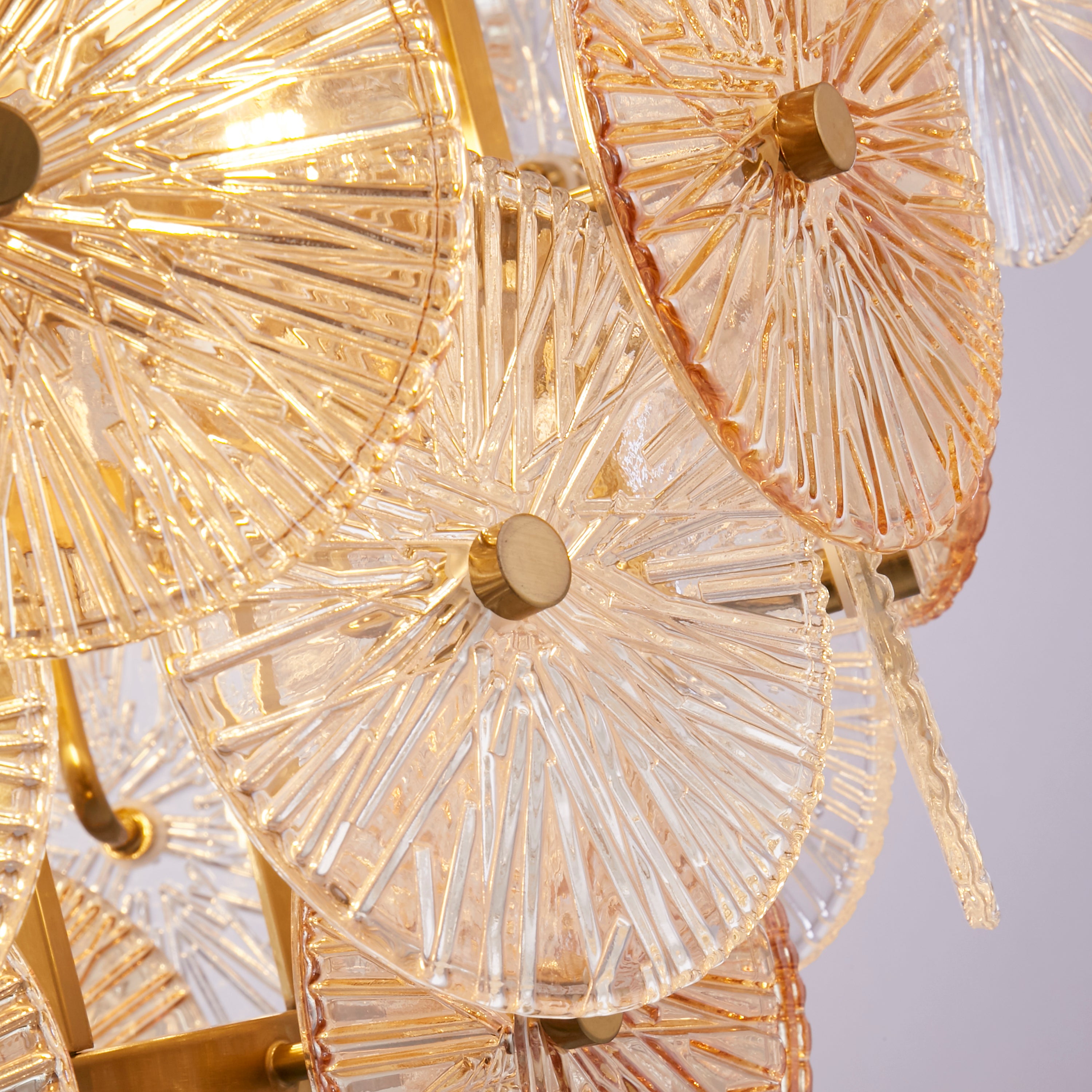 Searchlight Wagon Wheel 9 Light Bronze Bar Pendant