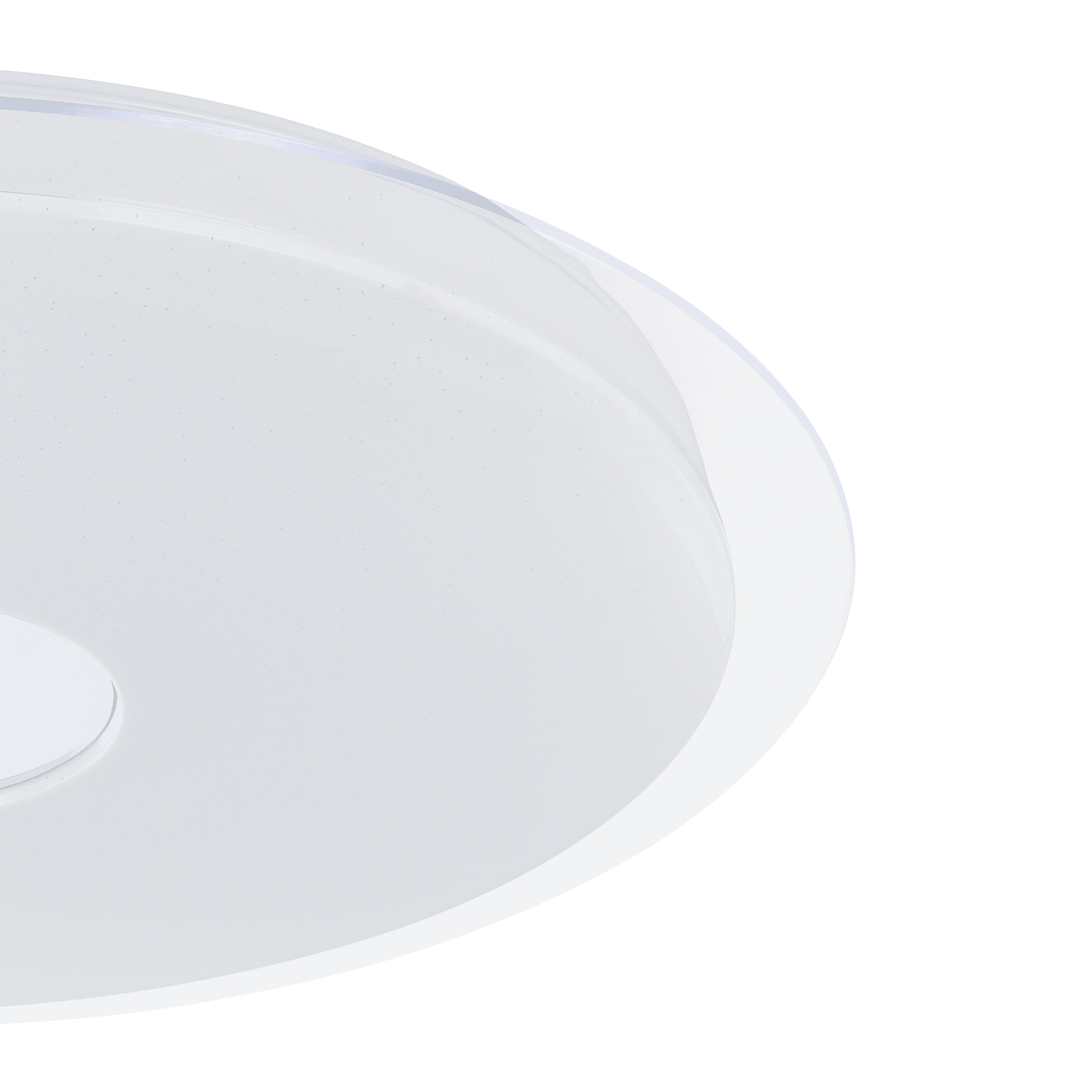 eglo connect lanciano z smart led round chrome ceiling flush 77cm Kitchen Lighting Close Up