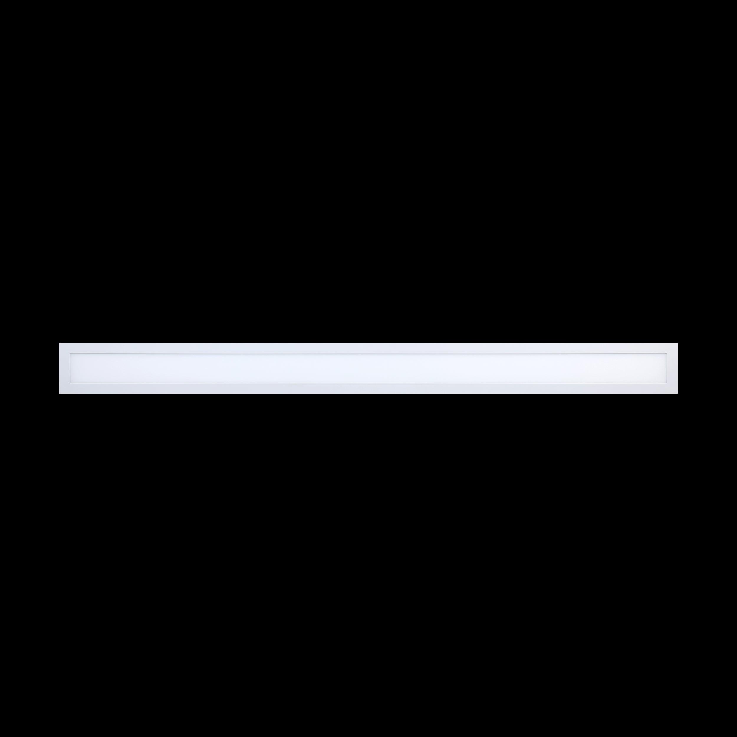 eglo connect salobrena z smart white rectangular led ceiling flush living room close up