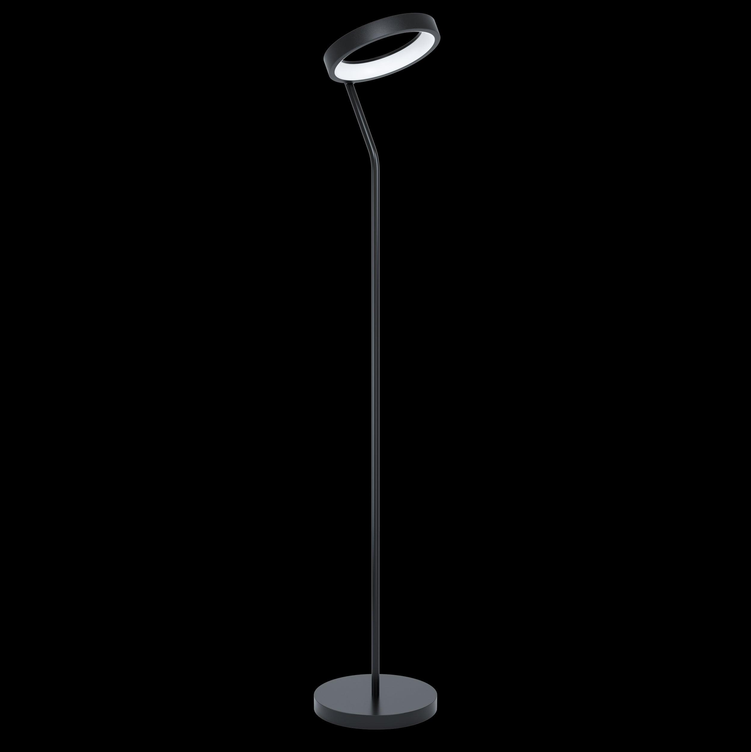eglo connect marghera z smart led black floor lamp